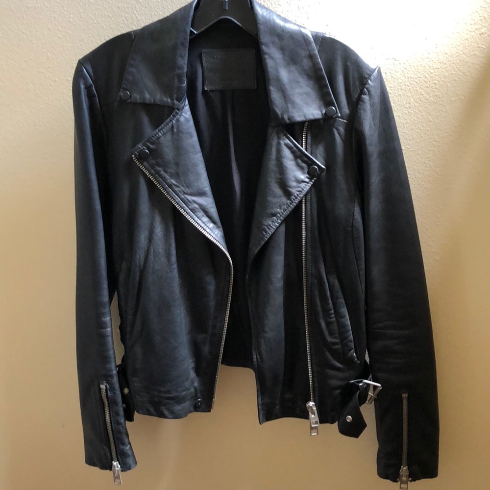 AllSaints Ayers biker jacket
